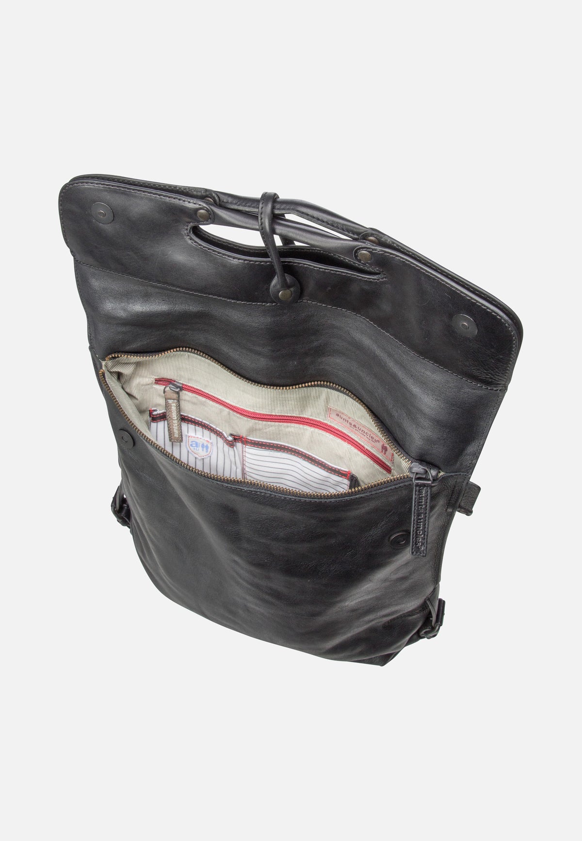 aunts & uncles Mrs. Apple Strudel Black Smoke Backpack
