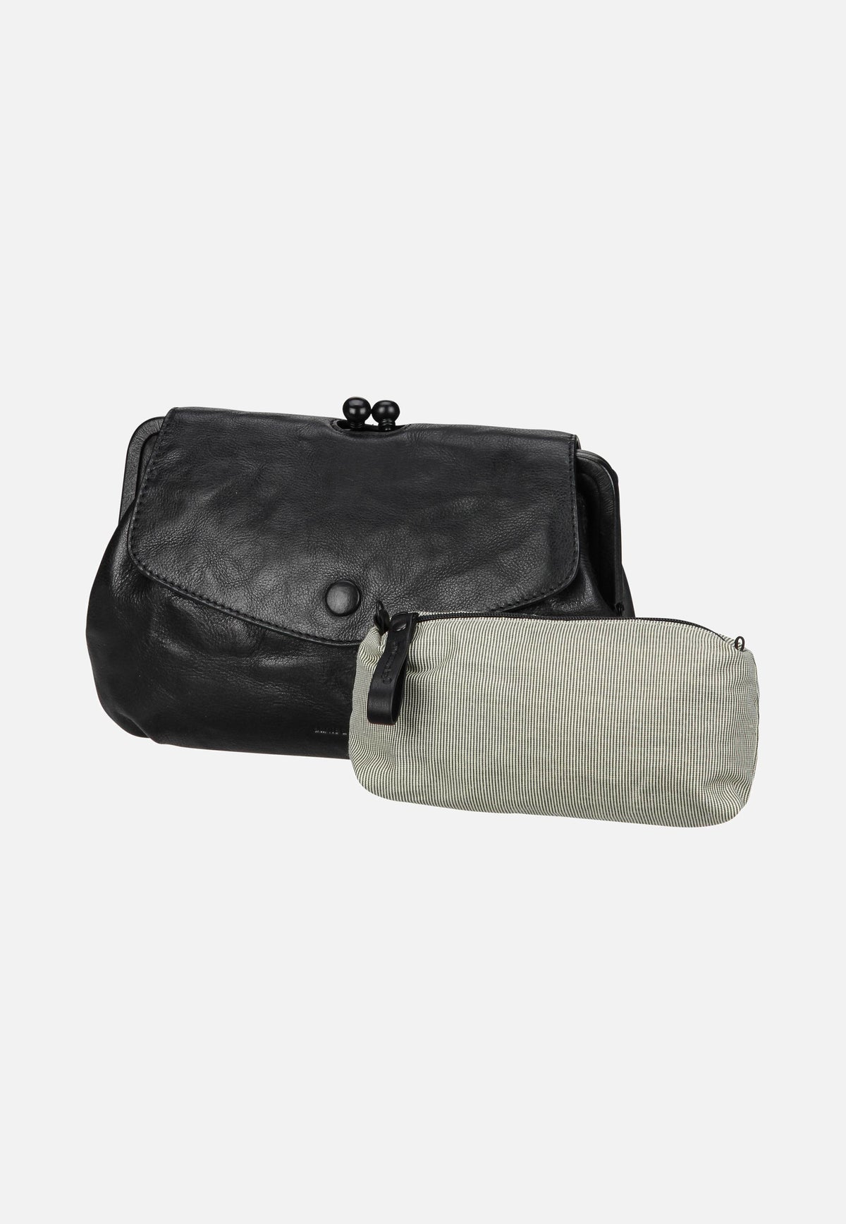 aunts & uncles Mrs. Madeline Black Smoke Crossbody Bag