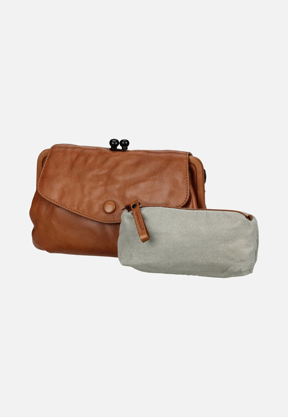 aunts & uncles Mrs. Madeline Caramel Crossbody Bag