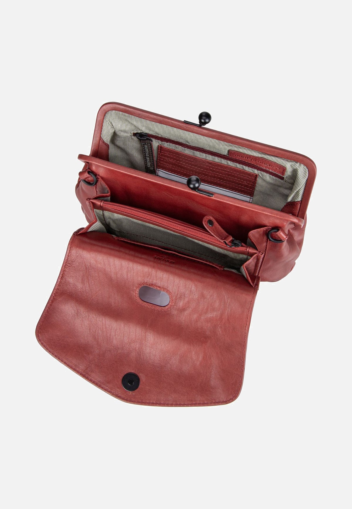 aunts & uncles Mrs. Madeline Intense Rust Crossbody Bag