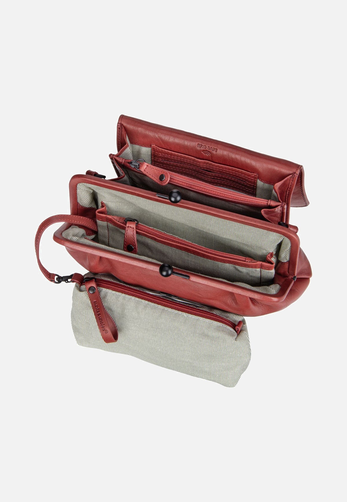 aunts & uncles Mrs. Madeline Intense Rust Crossbody Bag