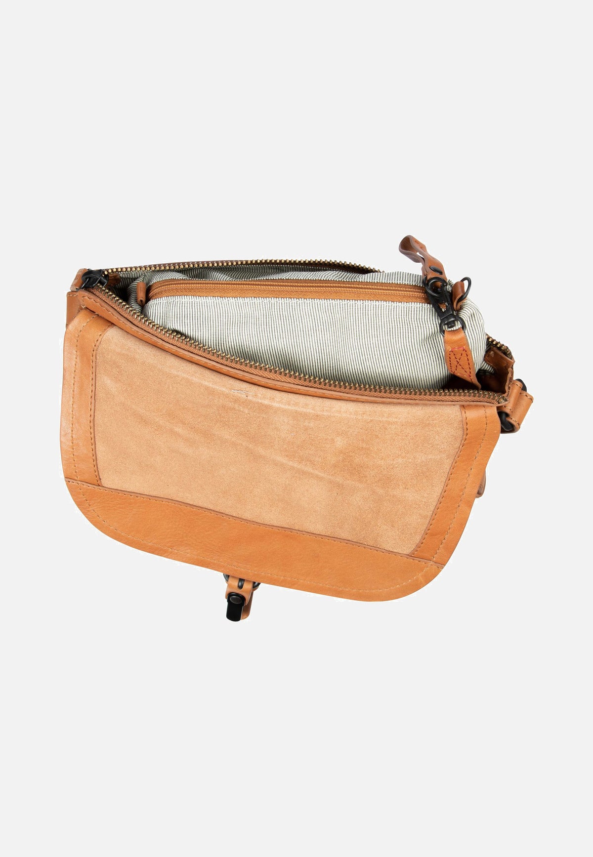 aunts & uncles Mrs. Puff Pie Caramel Crossbody Bag