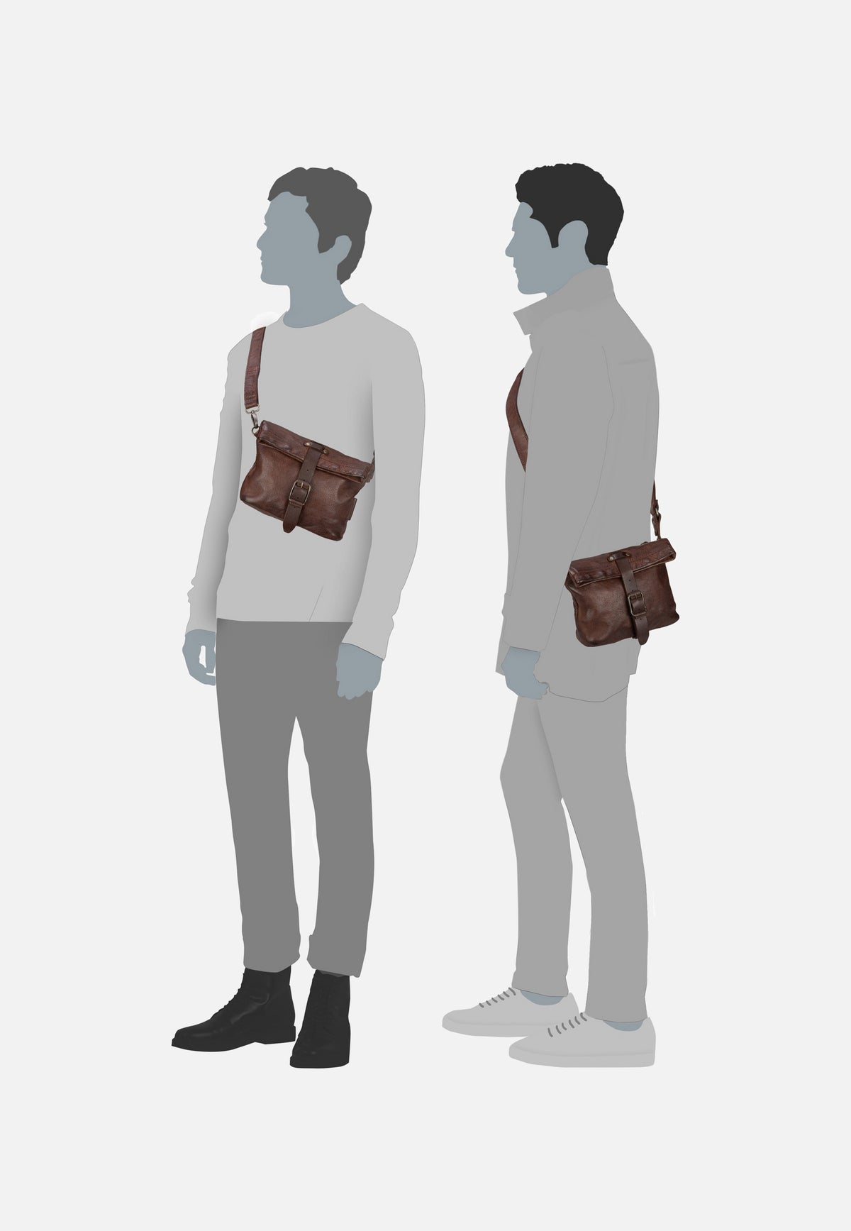 aunts & uncles Stubble Bourbon Pouch Bag