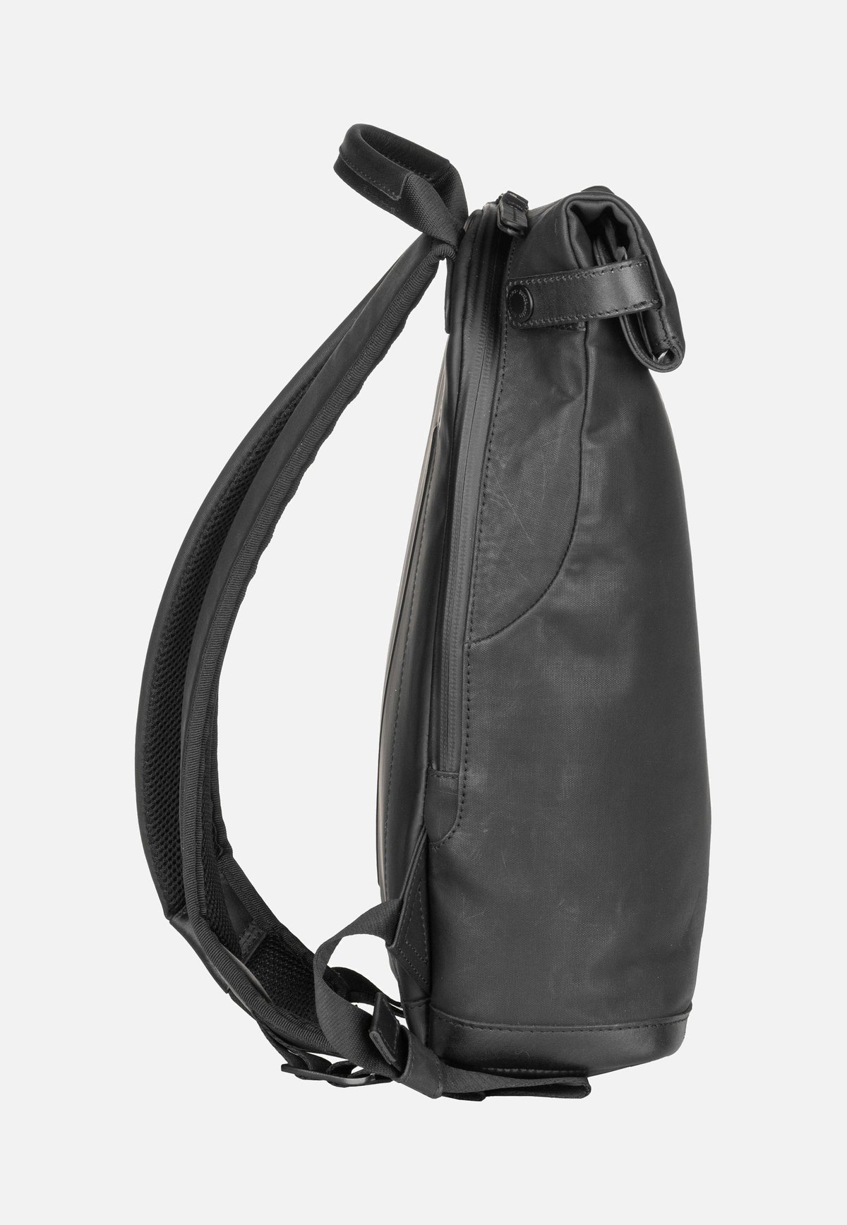 aunts & uncles Wakayama Black Rolltop Backpack