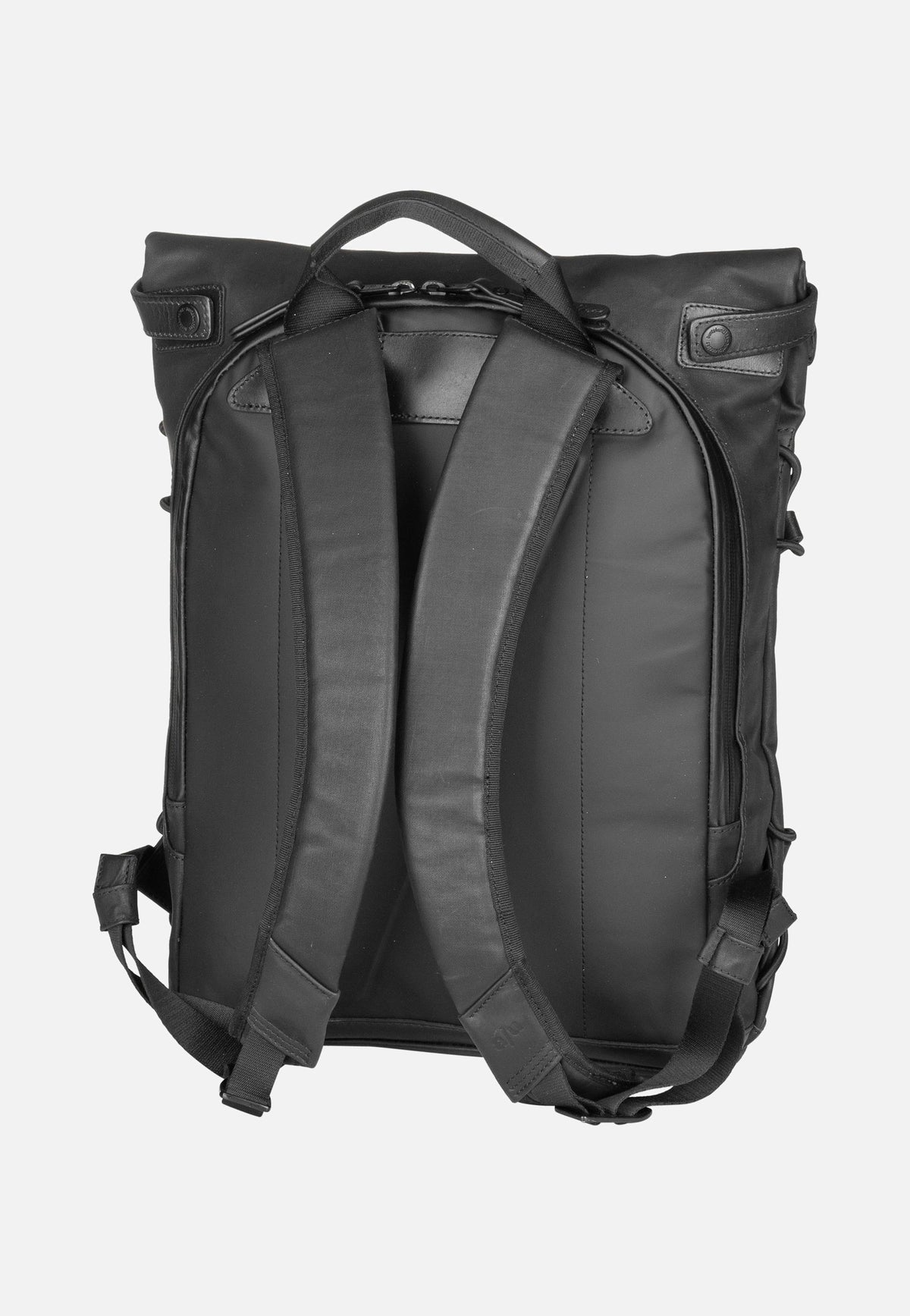 aunts & uncles Yokohama Black Rolltop Backpack