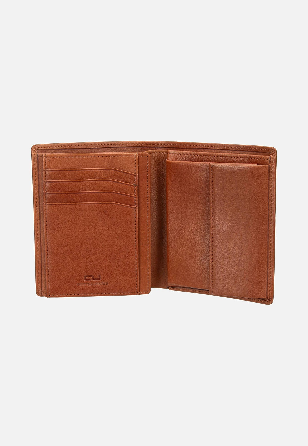 aunts & uncles Yorick Cognac Wallet