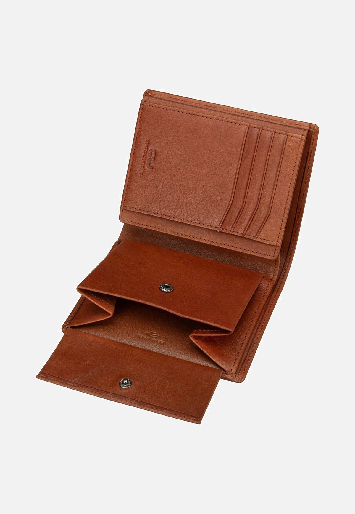 aunts & uncles Yorick Cognac Wallet