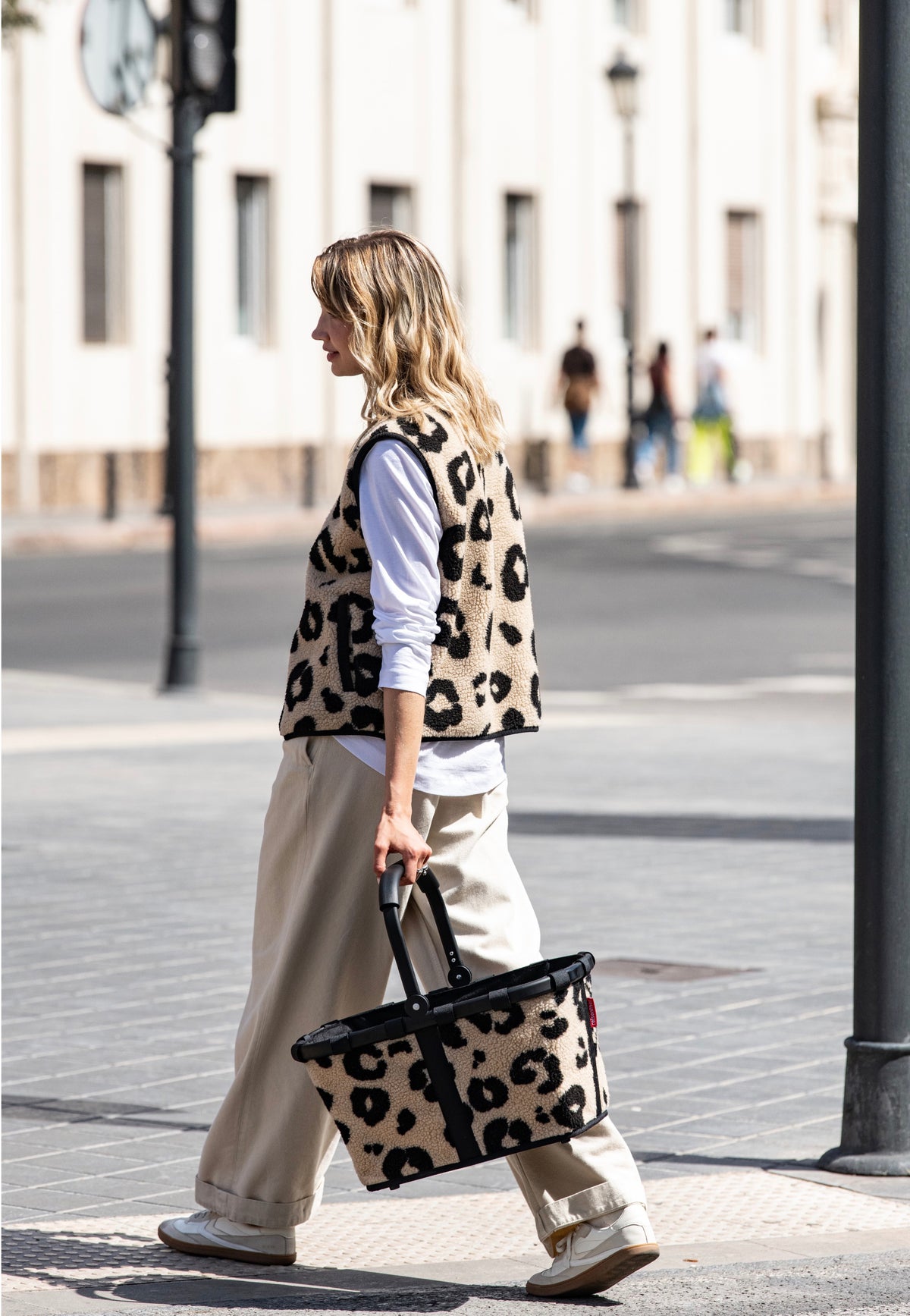reisenthel Carrybag Teddy Leo Cream Carrello della spesa