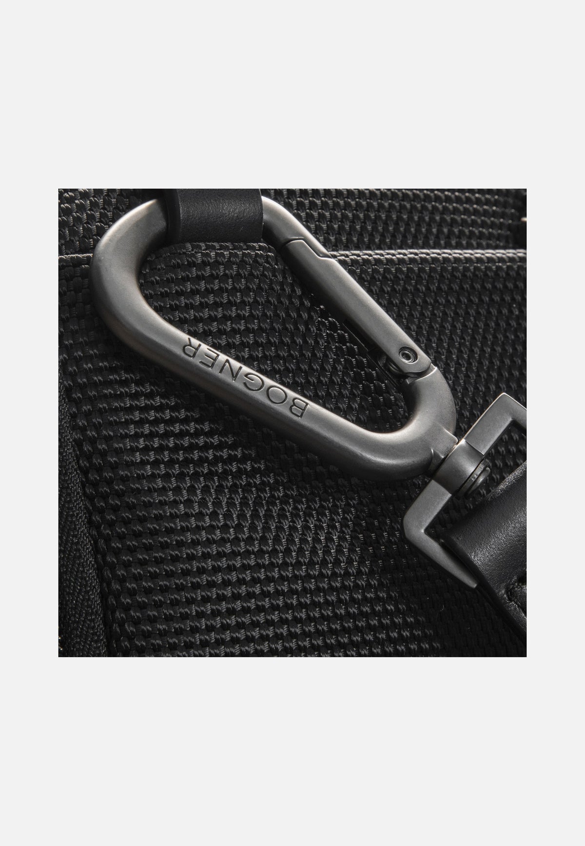 Bogner Keystone Frank XSVZ Black Crossbody Bag