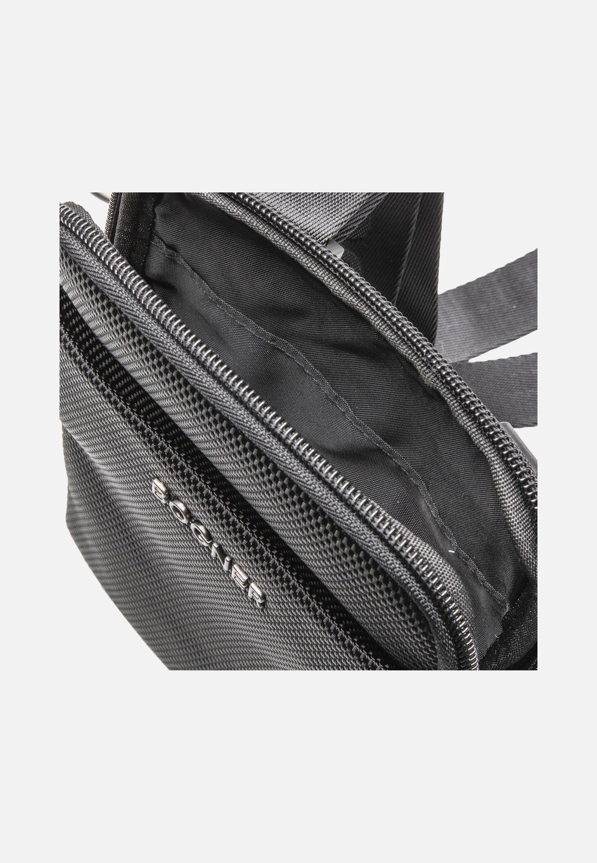 Bogner Keystone Frank XSVZ Black Crossbody Bag