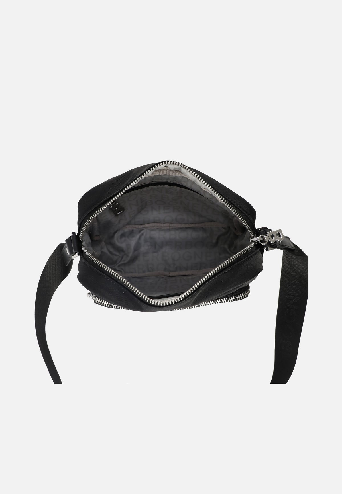 Bogner Klosters Lidia XSHZ Black Crossbody Bag