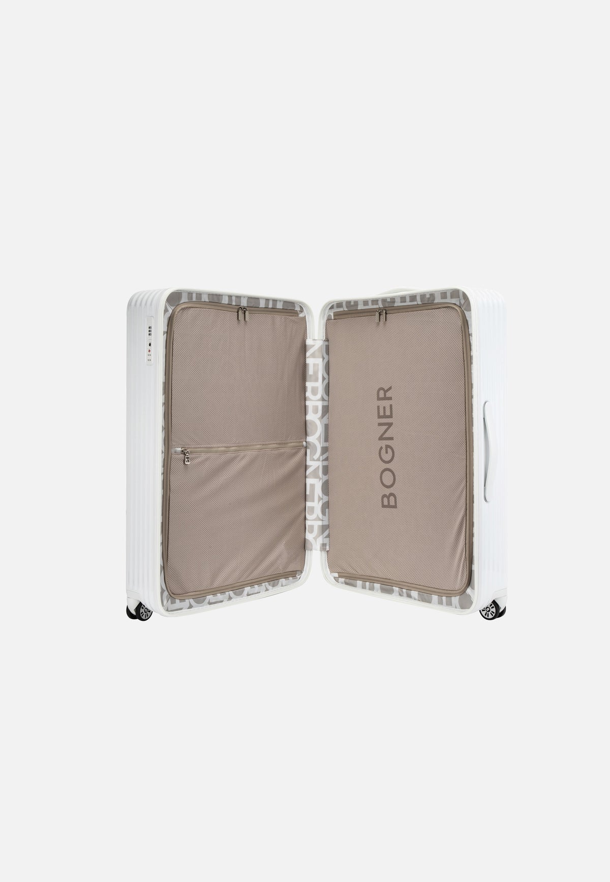 Bogner Piz C75 Trolleycase LVZ 4w White Suitcase