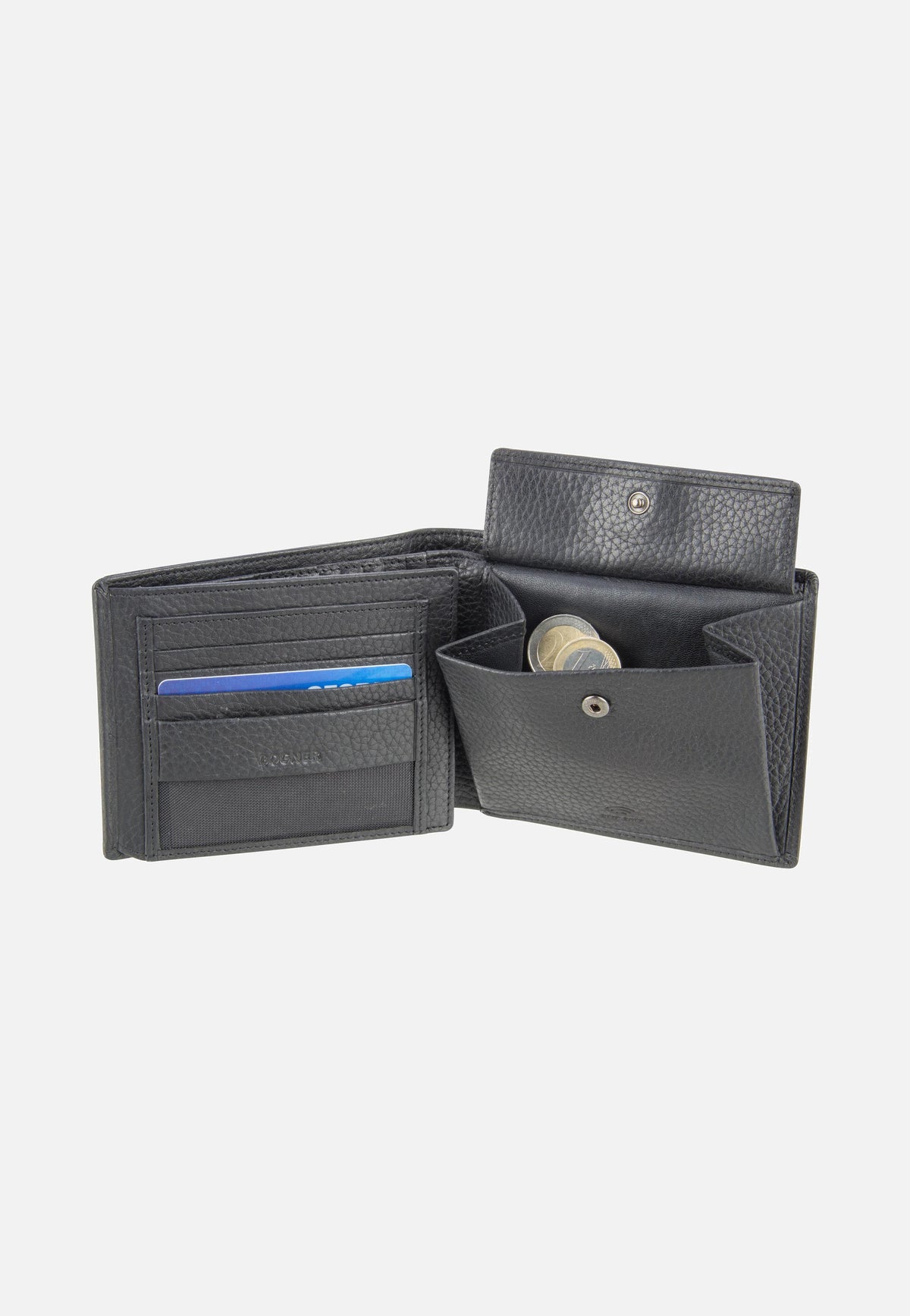Bogner Vail Lennox BillFold LH13 Black Wallet