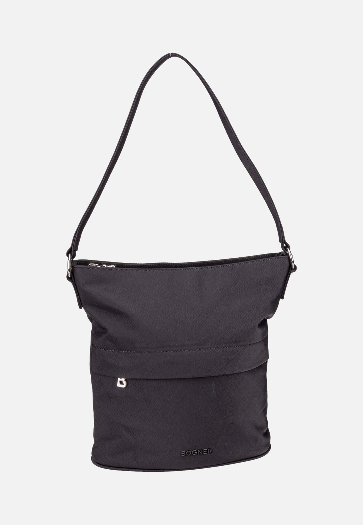 Bogner Maxon Heather SVZ Black Hobo Bag