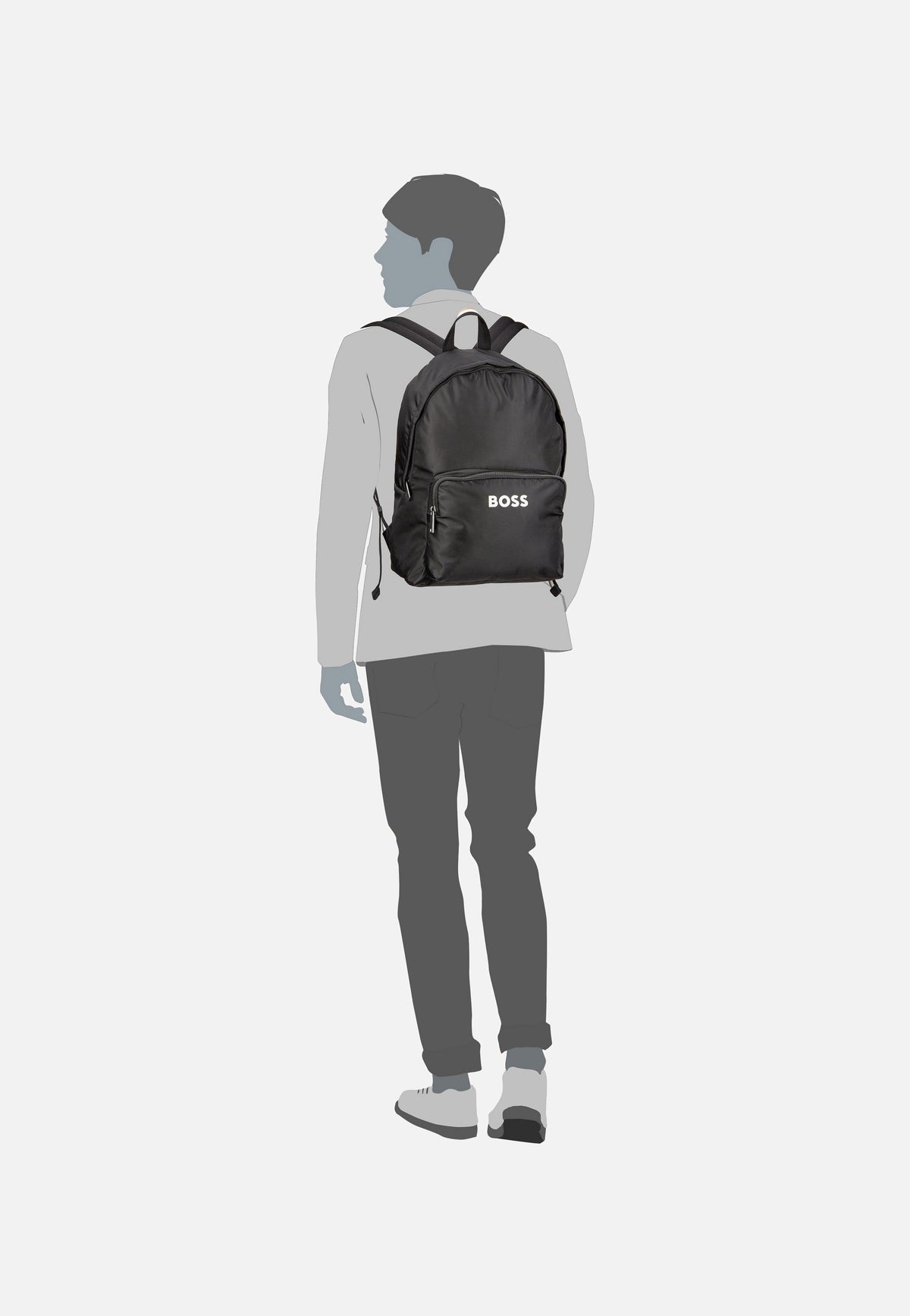 BOSS Catch 3.0 50511918 Black Backpack