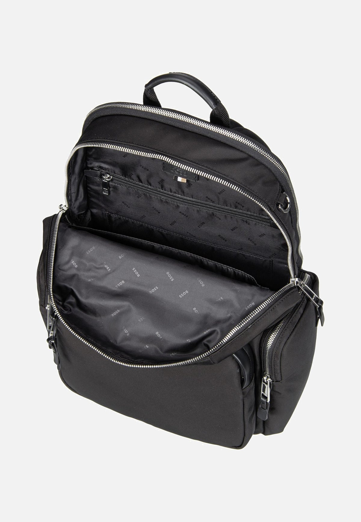 BOSS Highway Backpack 50536485 Black Rugtassen