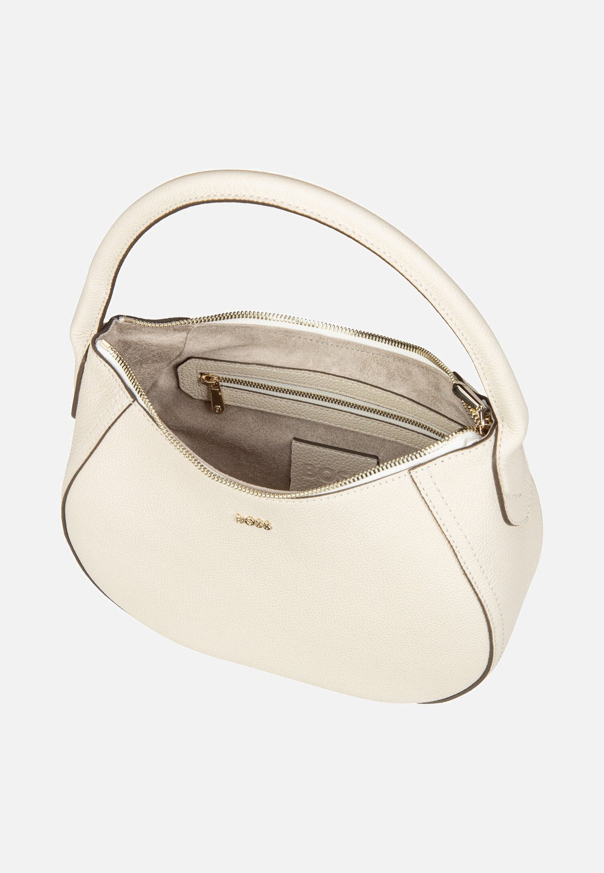 BOSS Lenah SM 50547946 Open White Shoulder Bag