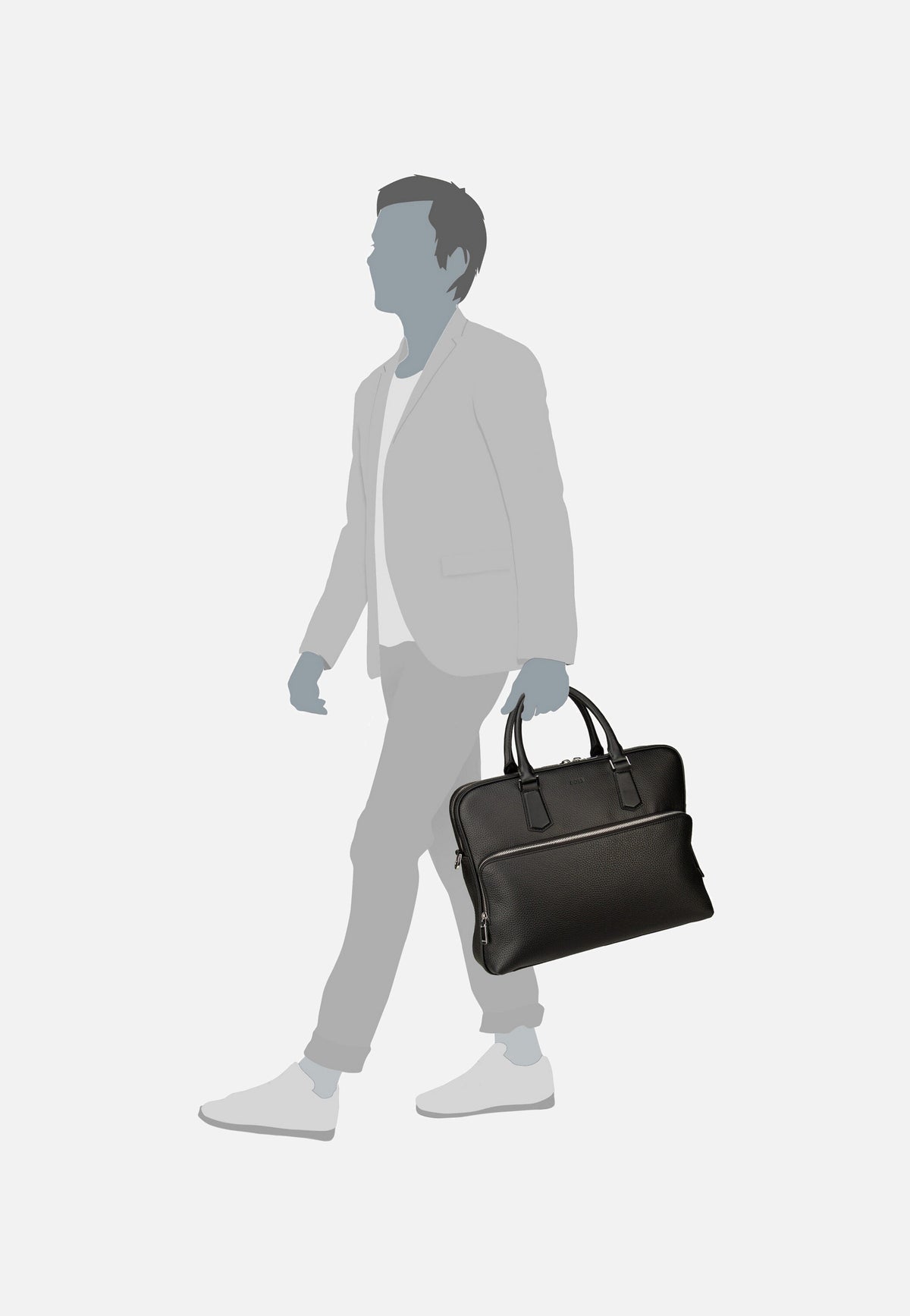 BOSS New Crosstown S 50529293 Black Briefcase