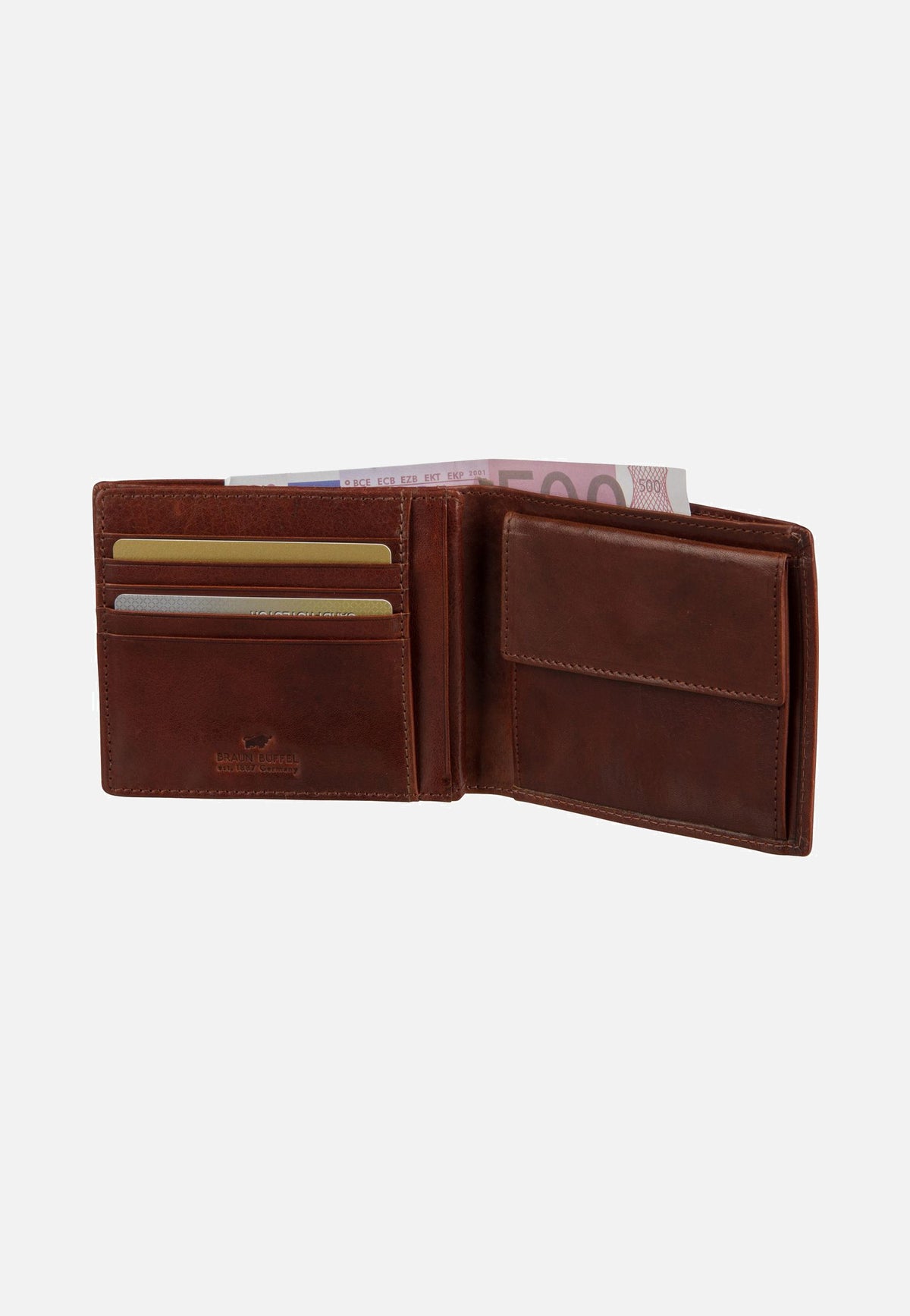 Braun Büffel Arezzo 81438 Tabak Wallet