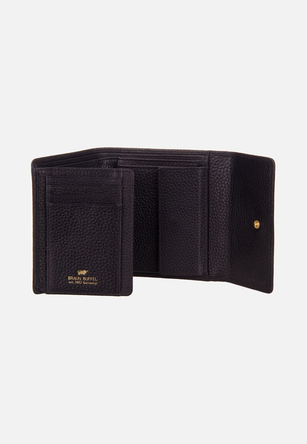 Braun Büffel Asti 50444 Schwarz Portafoglio