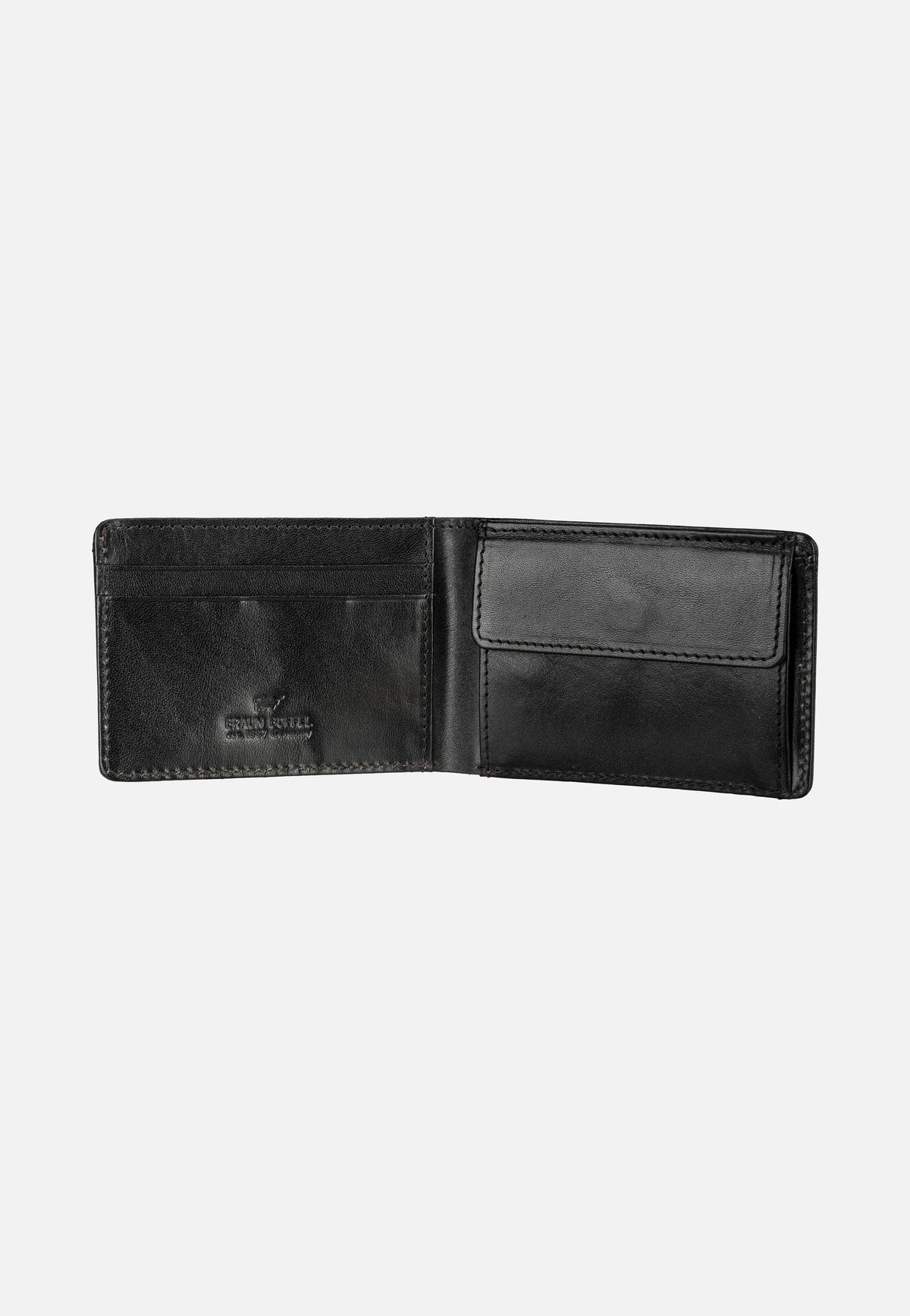Braun Büffel Country Coin S 2+3Cs Schwarz Wallet