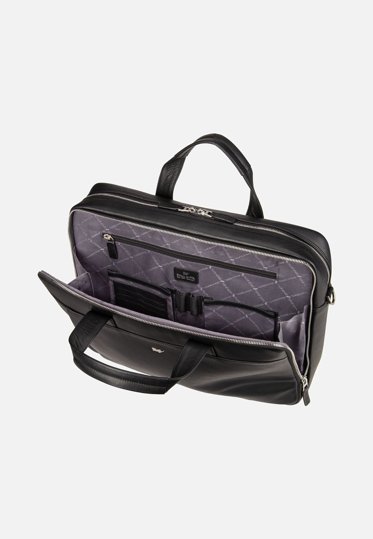 Braun Büffel GOLF 3.0 Business Bag L 90674 Schwarz Briefcase