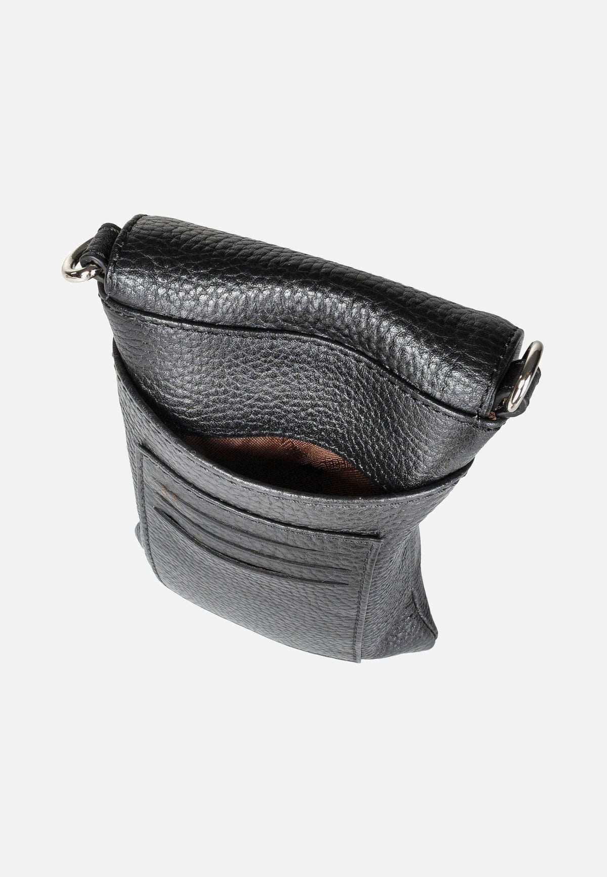 Braun Büffel Hanna Schwarz Phone Pouch