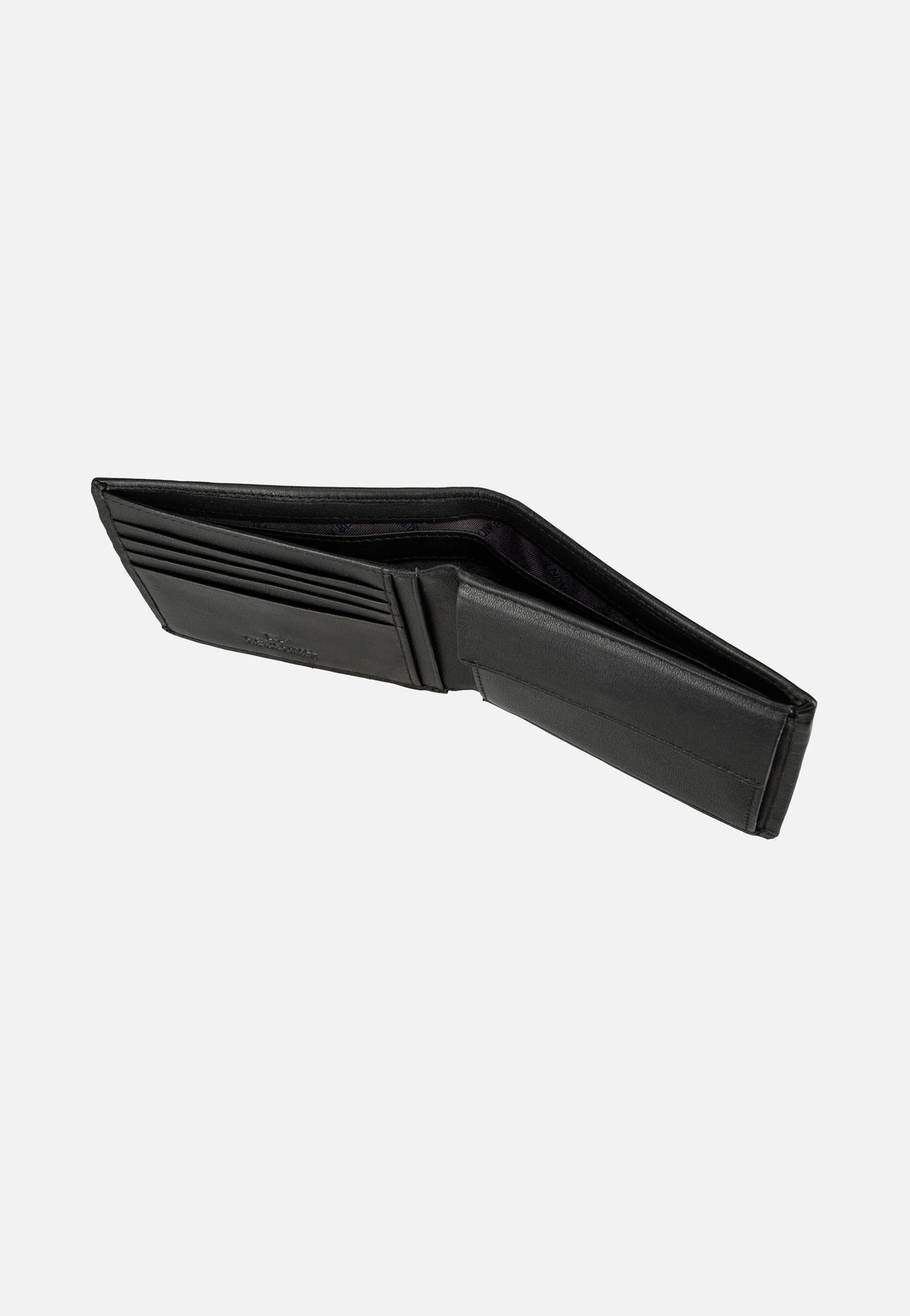 Braun Büffel Hannes Coin Wallet 4+4Cs Schwarz Wallet