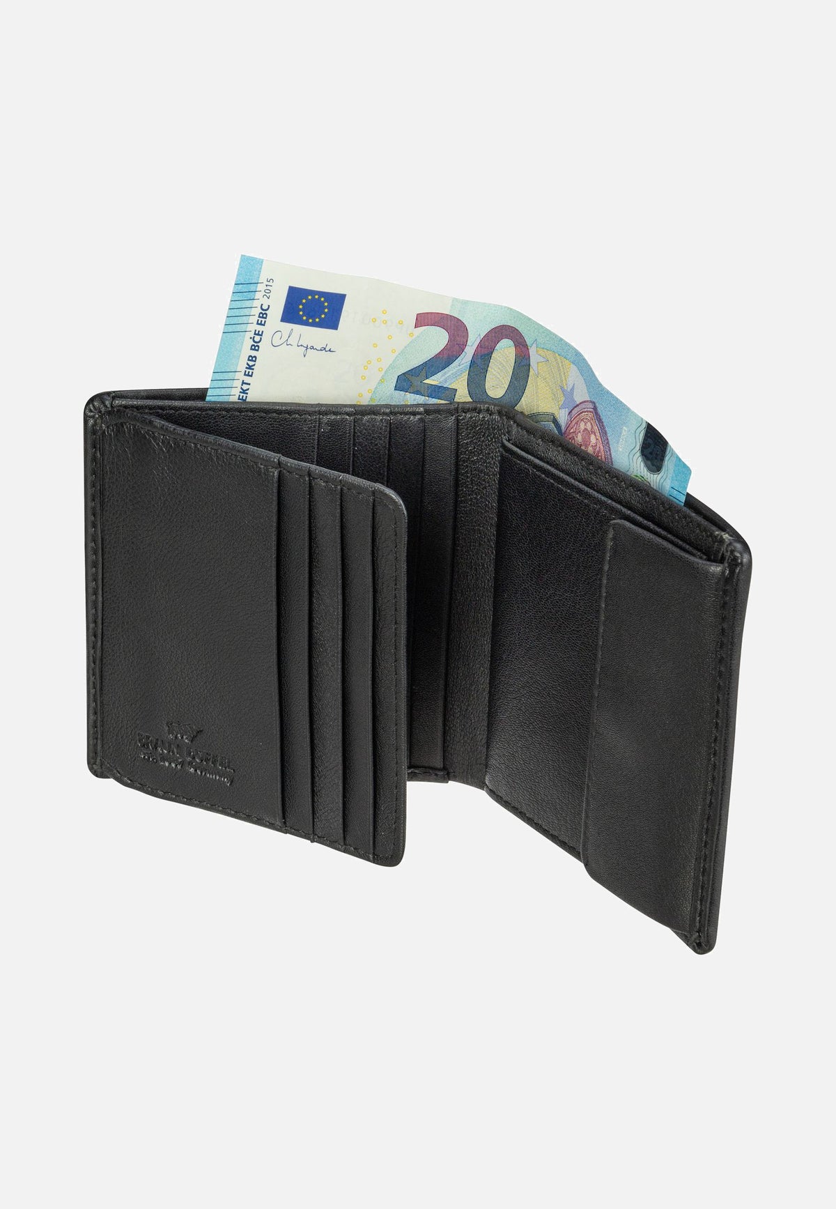 Braun Büffel Henry 63240 Schwarz Wallet