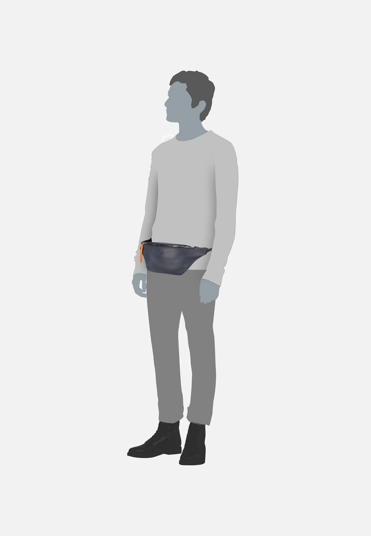 Braun Büffel Novara 26344 Navy Fanny Pack