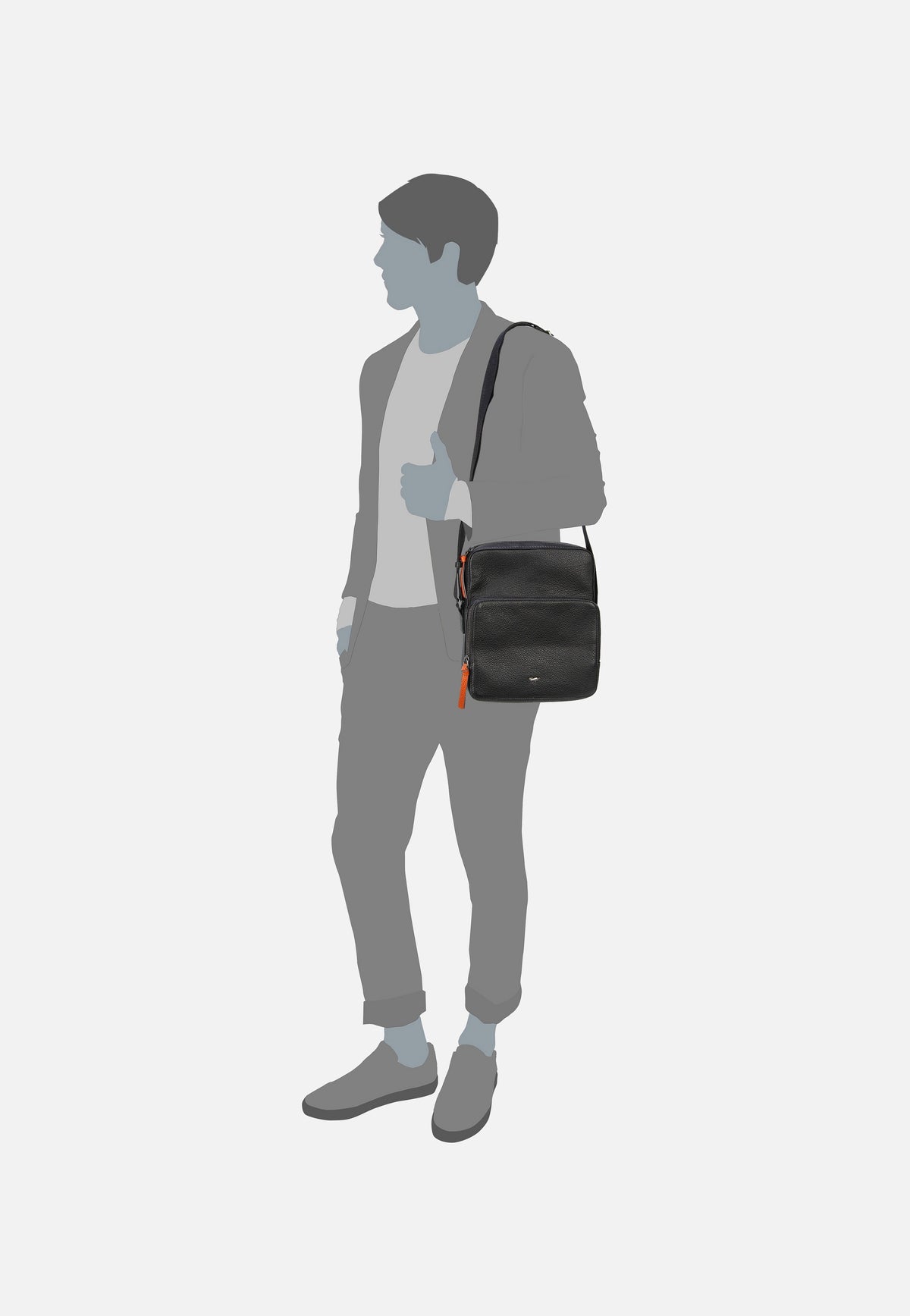 Braun Büffel Novara 26354 Schwarz Crossbody Bag
