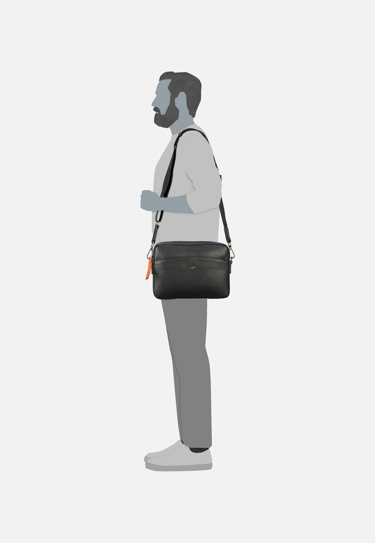 Braun Büffel Novara 26353 Schwarz Crossbody Bag