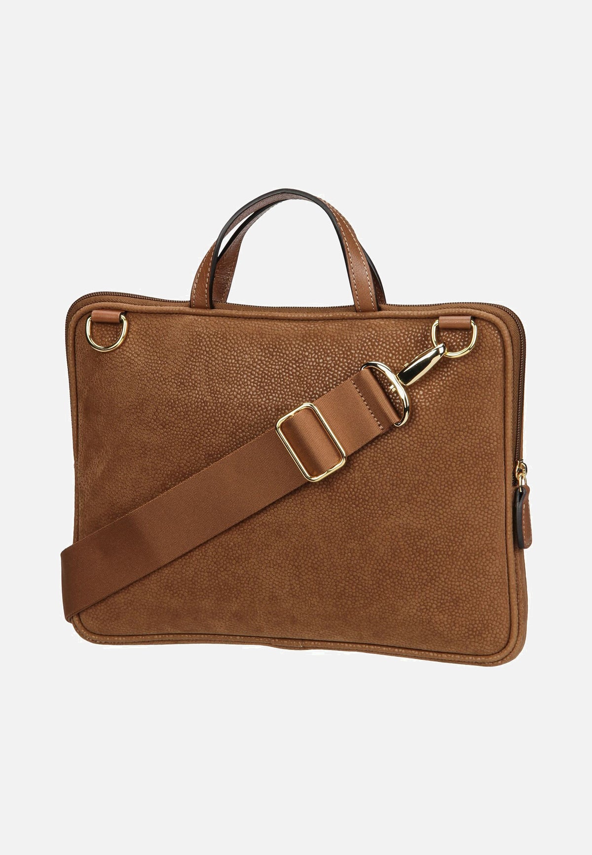 Bric's Life PC Holder Camel Briefcase