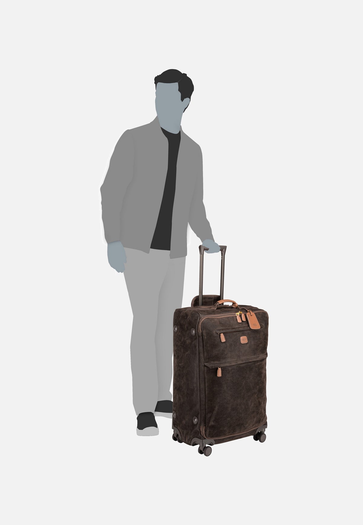 Bric's Life Trolley 58139 Oliva Suitcase