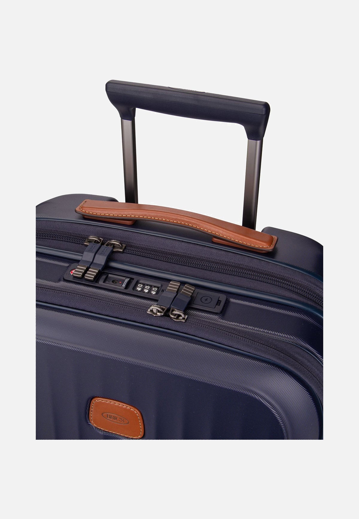Bric's Taormina Trolley 55 Exp.Vortasche Blau Suitcase