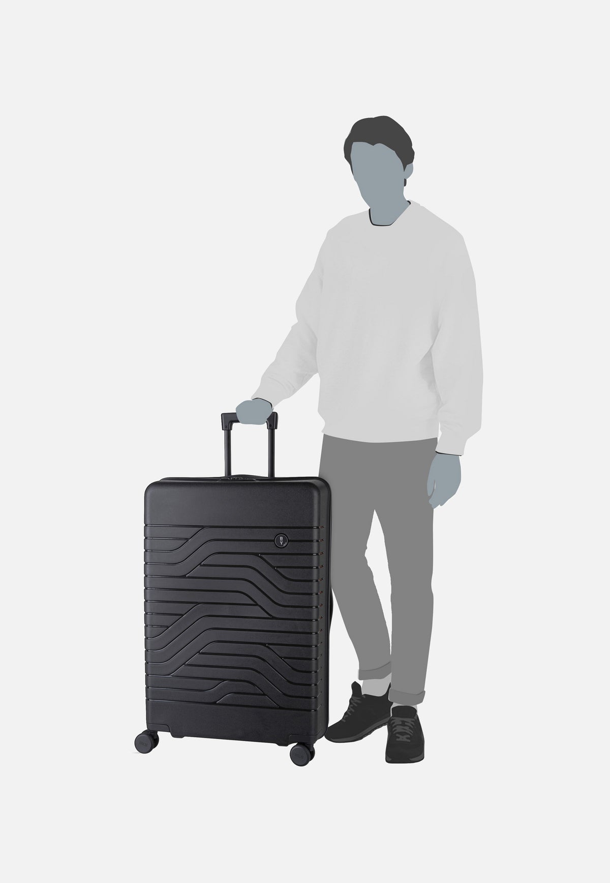 Bric's Ulisse Trolley 8432 Nero Suitcase