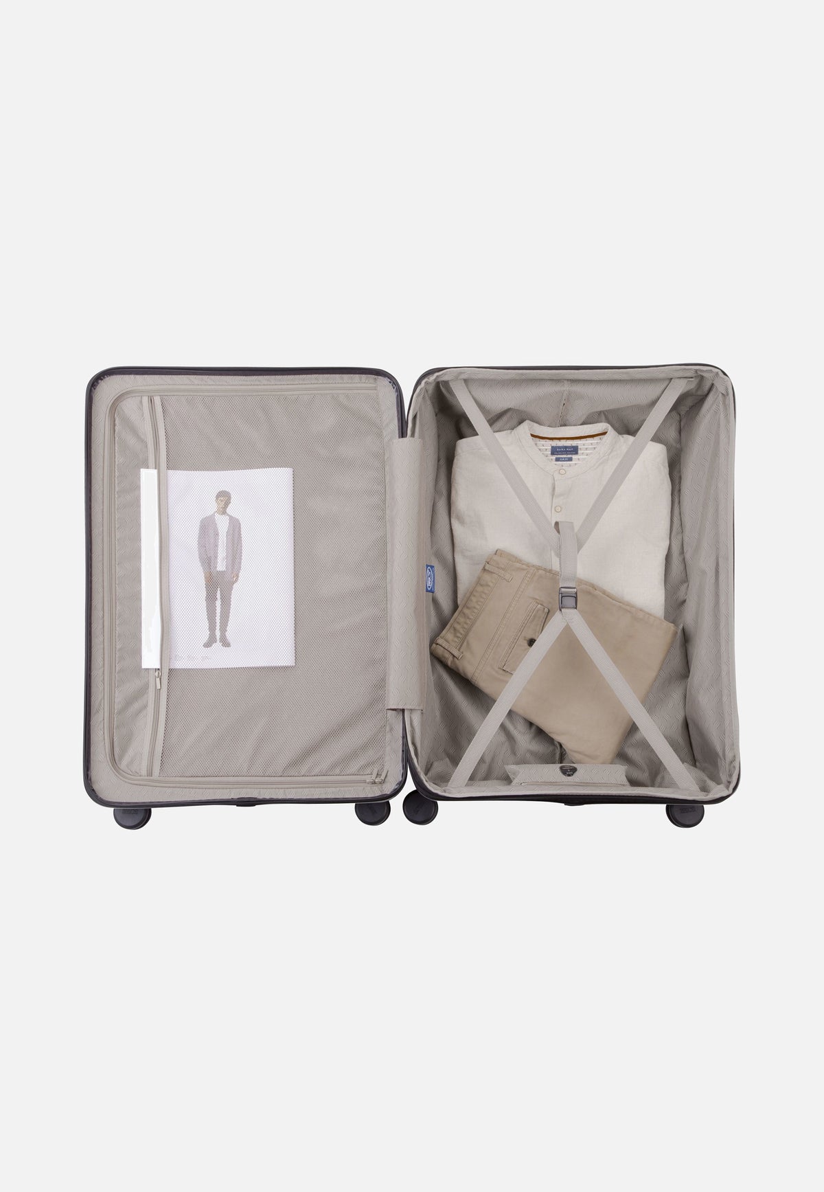 Bric's Ulisse Trolley 8432 Nero Suitcase