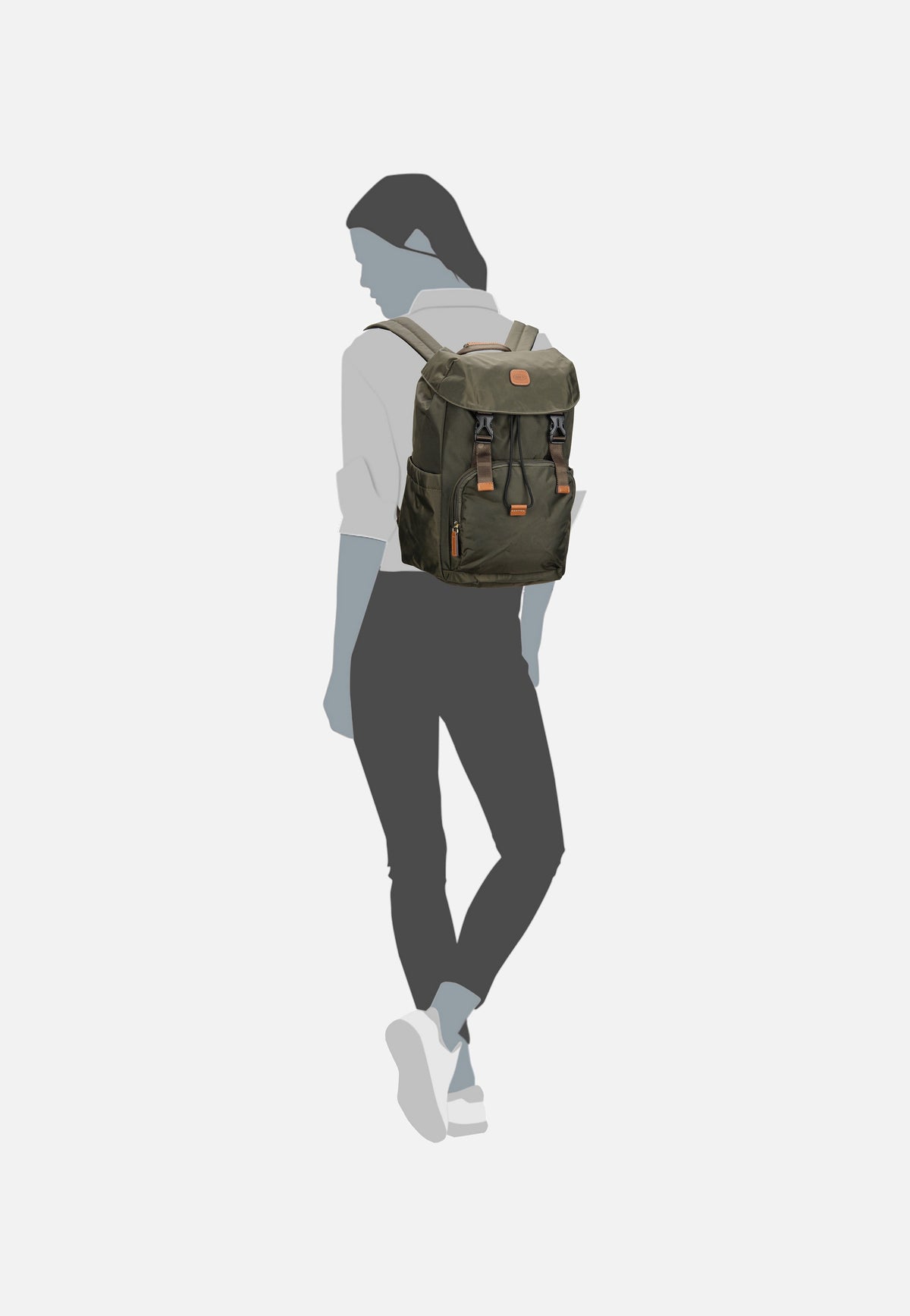 Bric's X-Travel 40594 Olive Zaino