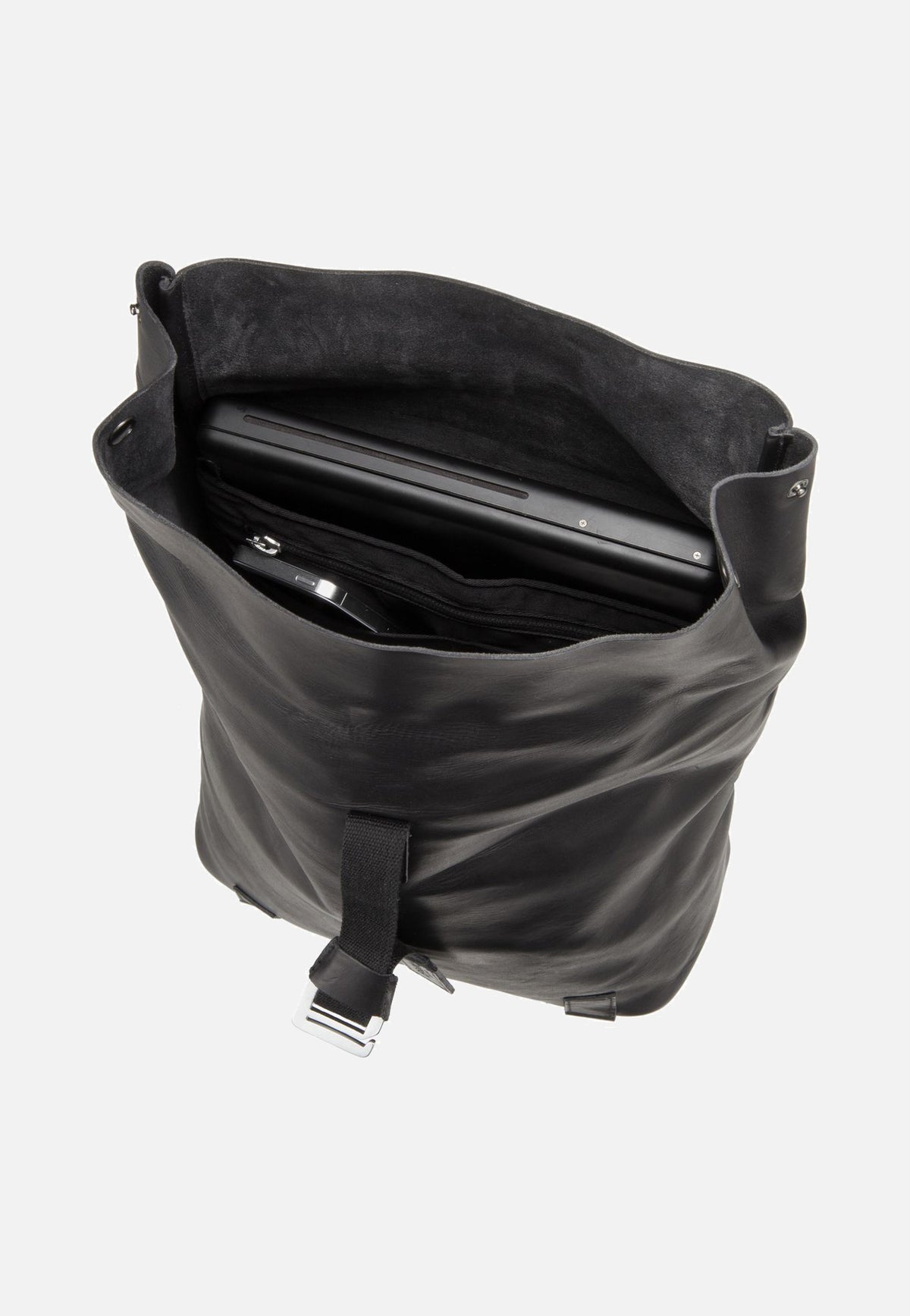 Brooks England Pickwick Leather 12 L Black Backpack