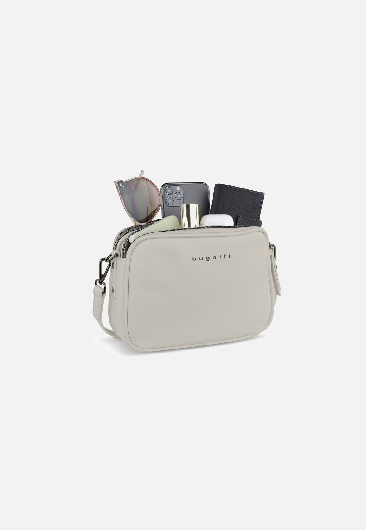 Bugatti Almata Crossbody Bag Beige Crossbody Bag