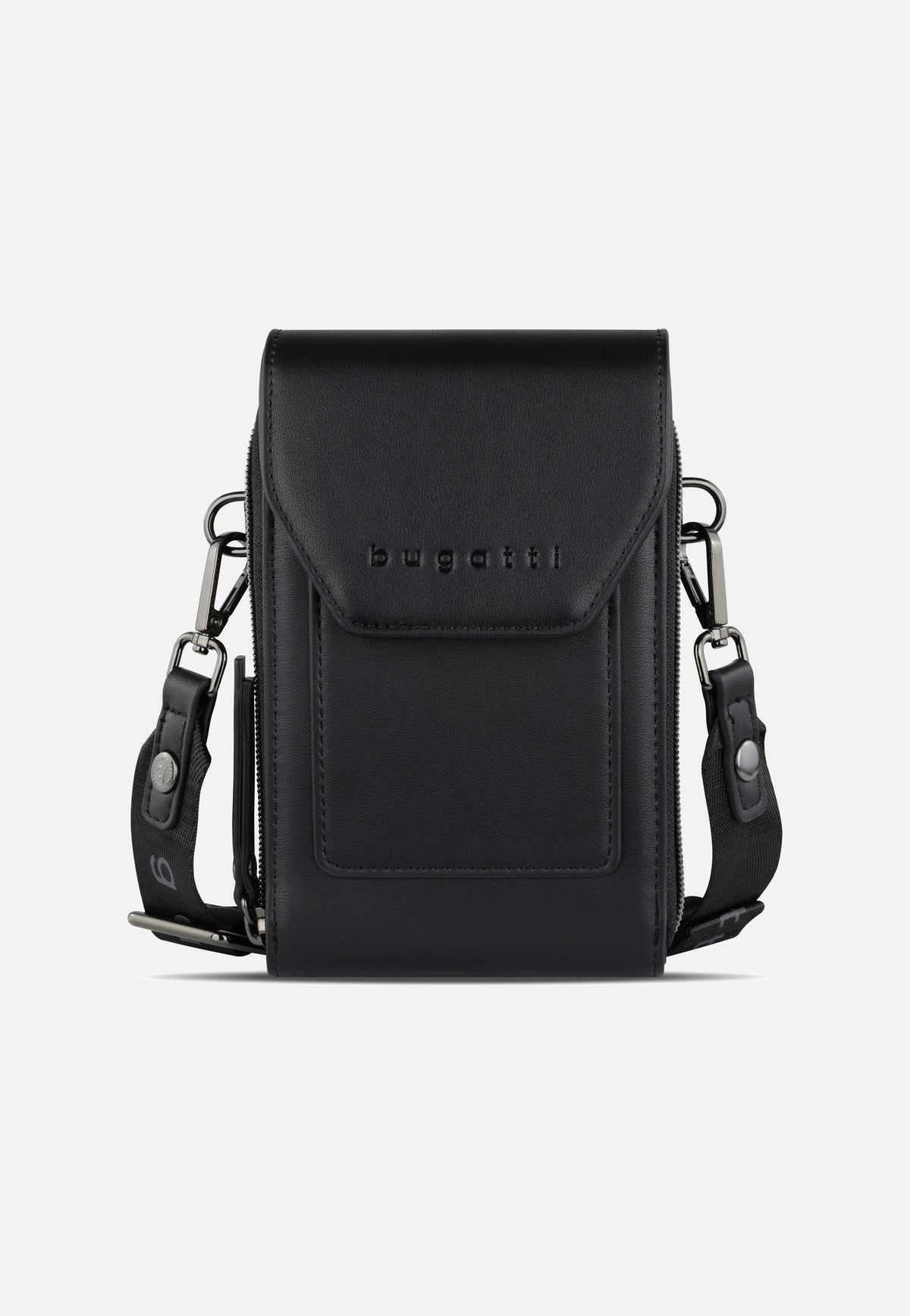 Bugatti Almata Purse Bag Schwarz Phone Pouch