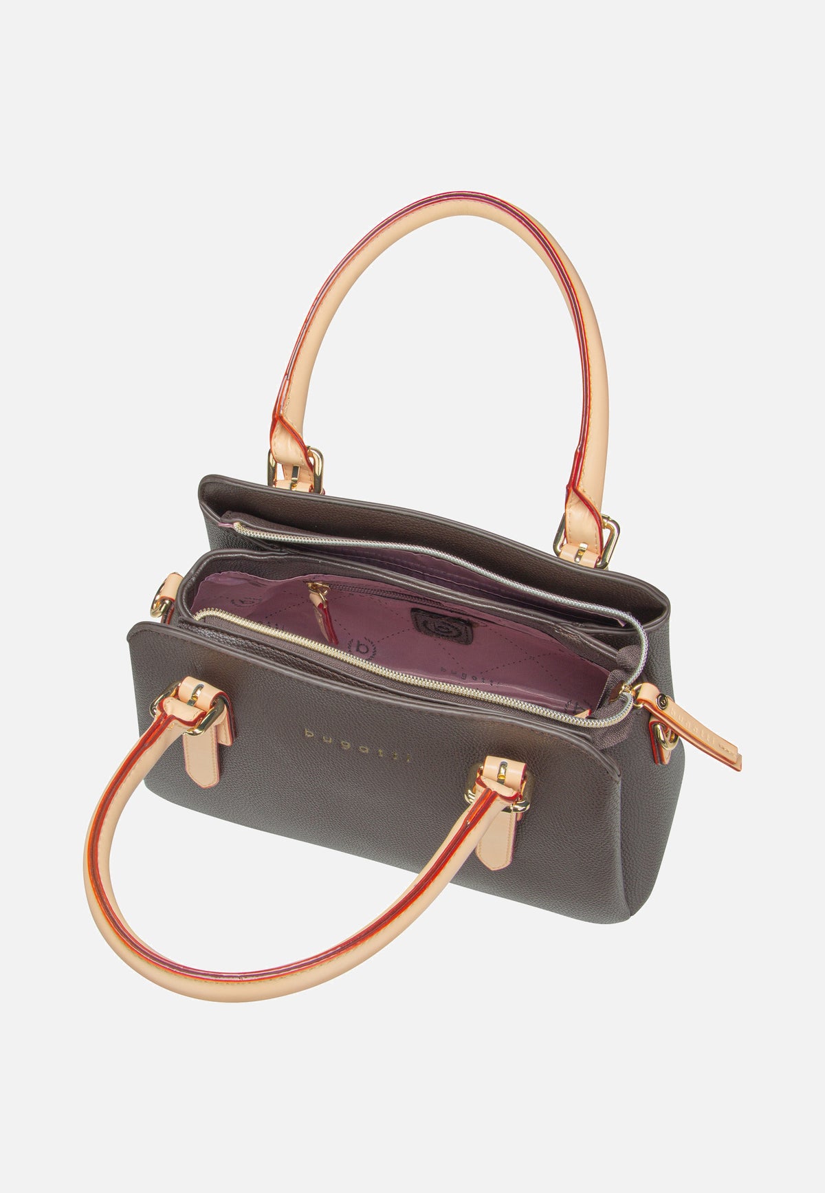 Bugatti Ella Bowling Bag S Dunkelbraun Bolsa de bolos