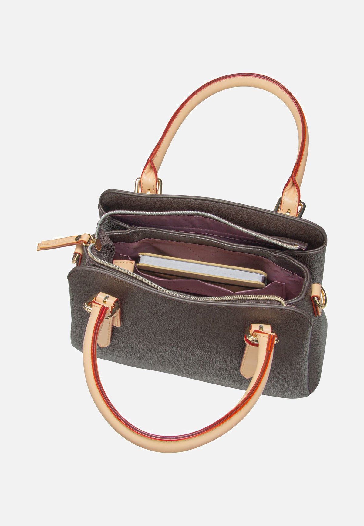 Bugatti Ella Bowling Bag S Dunkelbraun Bolsa de bolos