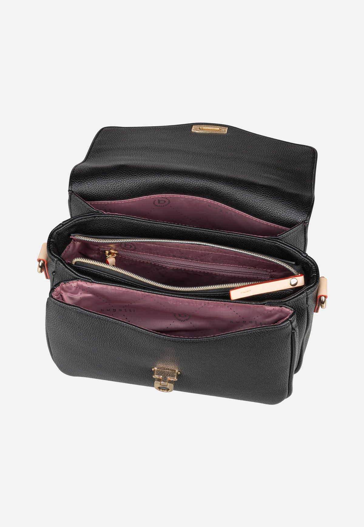 Bugatti Ella Classic Bag Schwarz Schoudertas