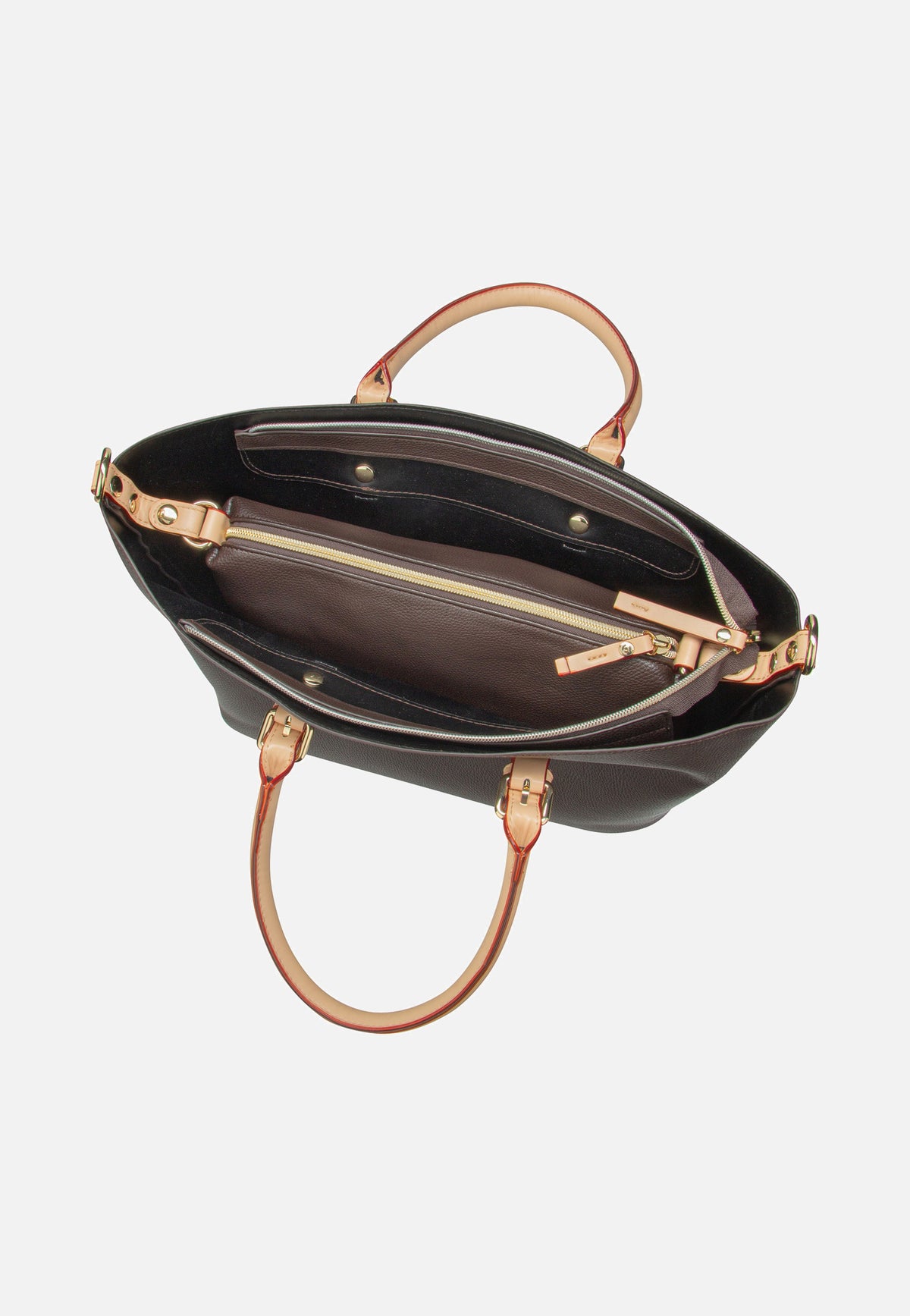 Bugatti Ella M Dunkelbraun Bolsa de mano