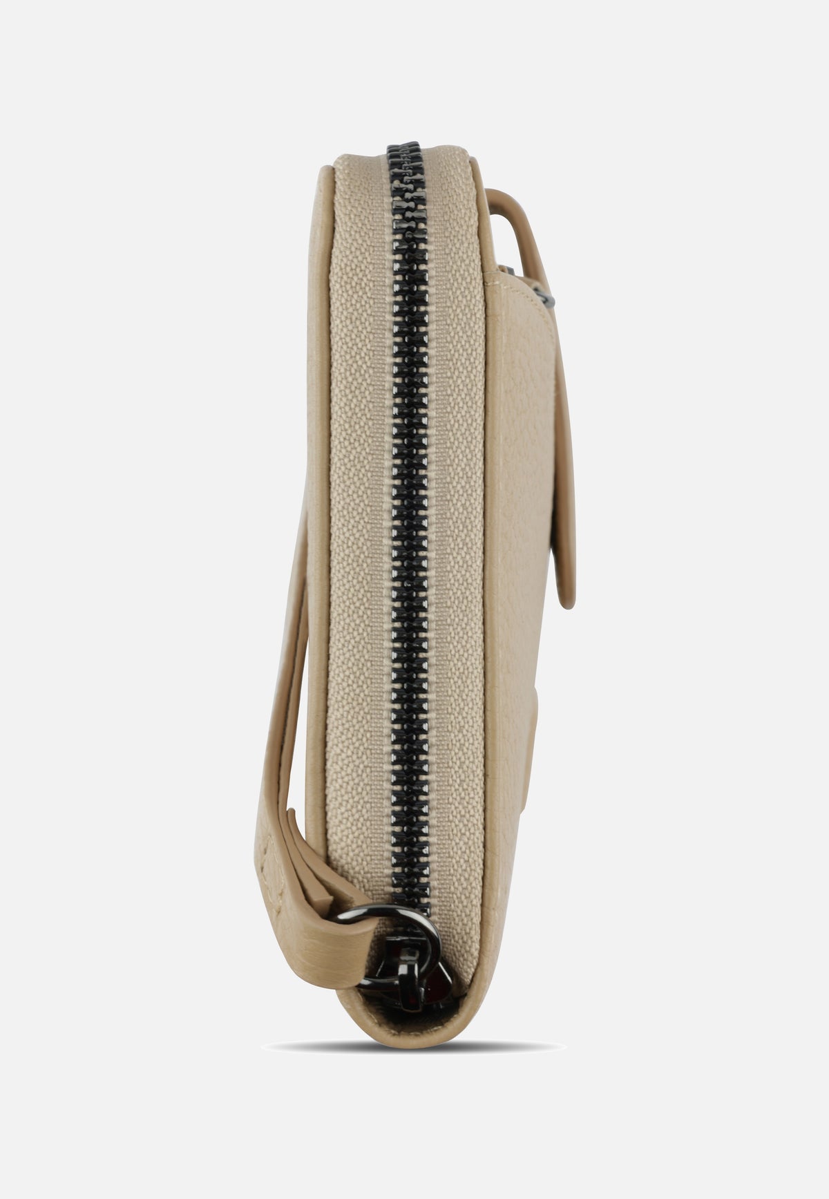 Bugatti Elsa Long Ladies Zip Key Sand Wallet