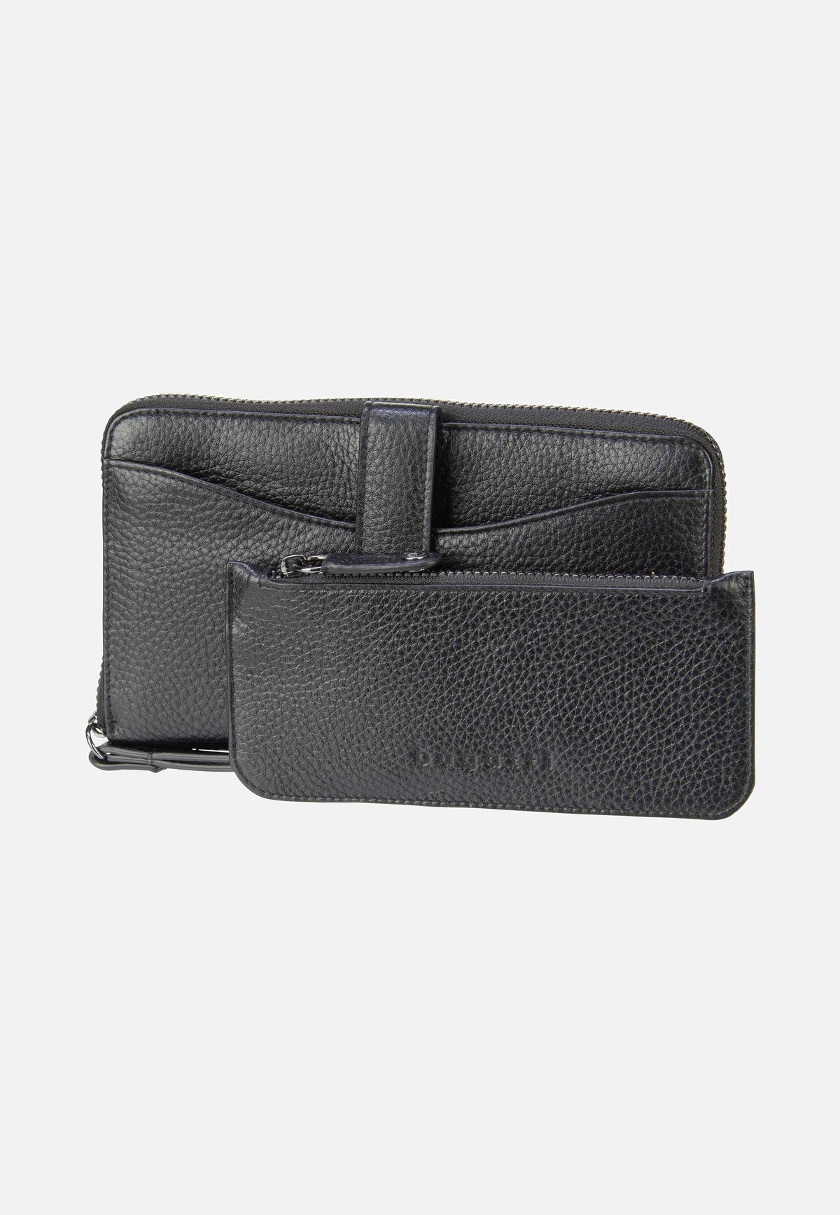 Bugatti Elsa Long Ladies Zip Key Schwarz Wallet