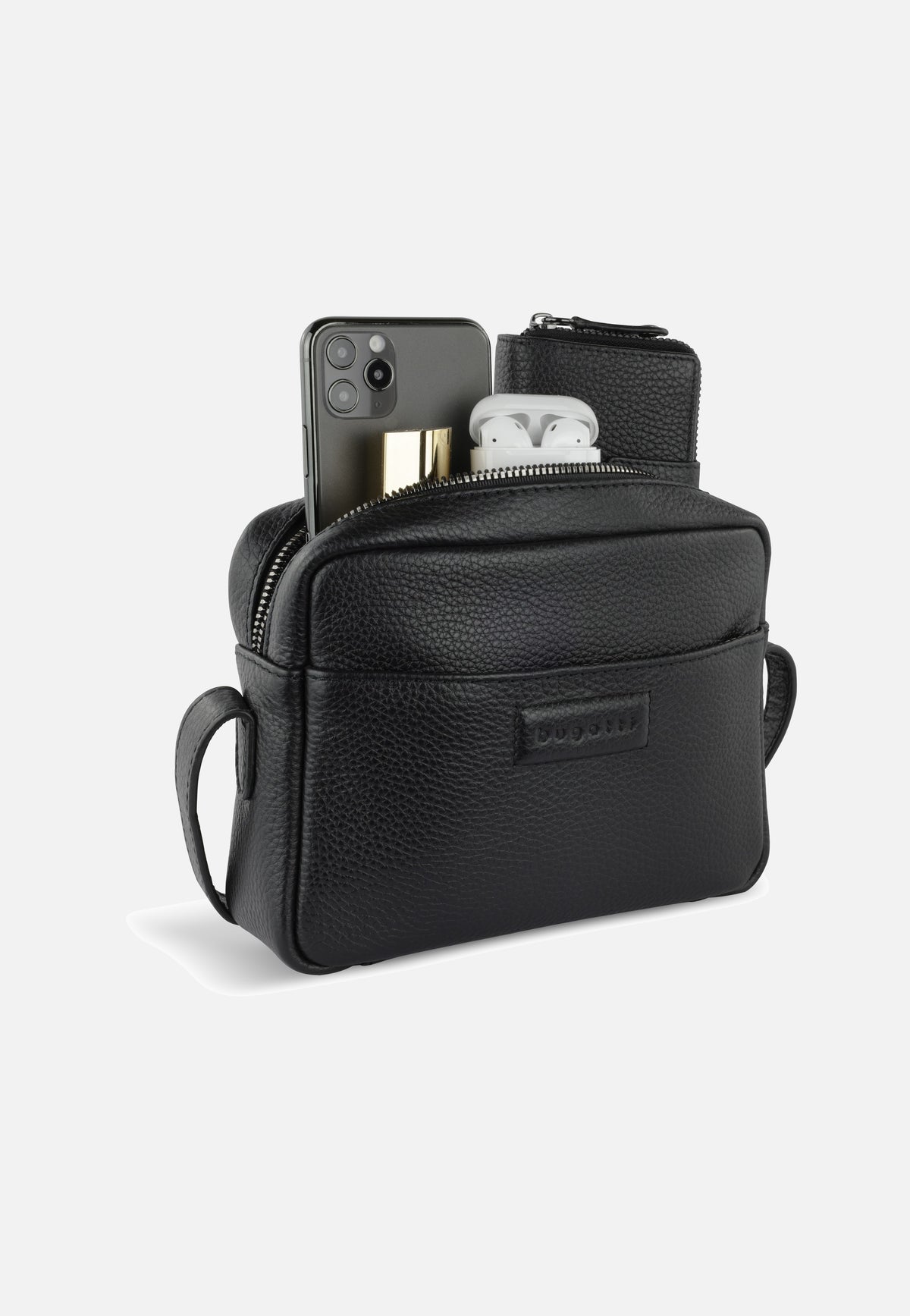 Bugatti Elsa Small Schwarz Crossbody Bag