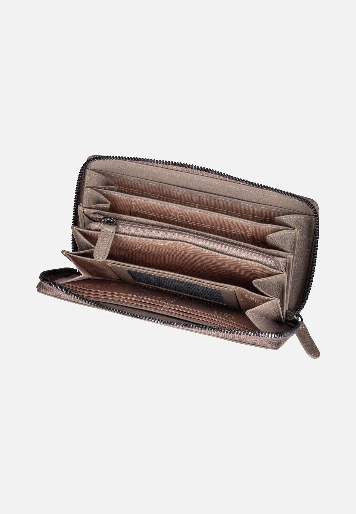 Bugatti Mira Long Zip 1012 Taupe Wallet