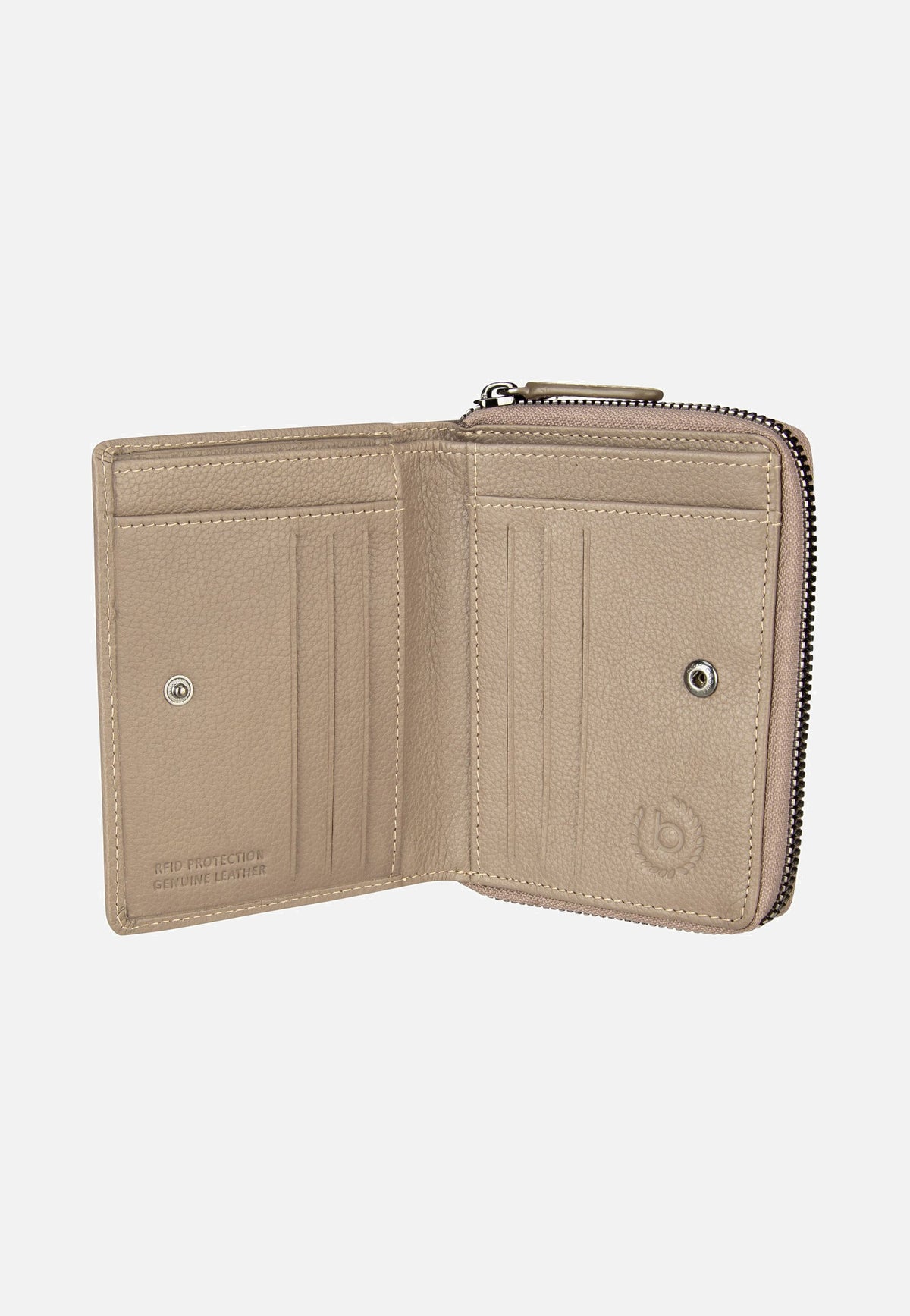 Bugatti Mira Zip 1010 Taupe Wallet